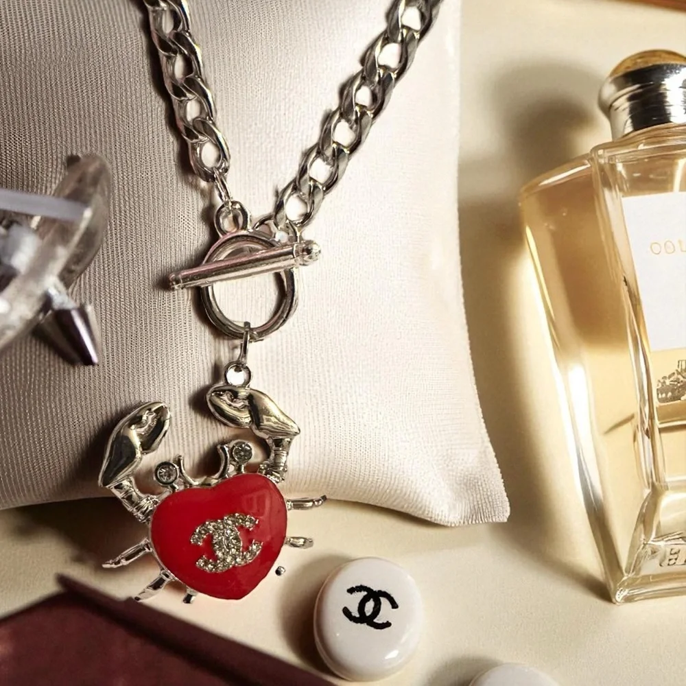 Custom Zipper-pull Pendant Necklace
